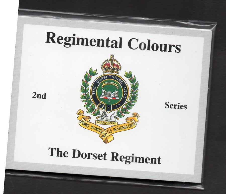 The Dorset Regiment 2nd Series - 'Regimental Colours' Trade Card Set by David Hunter